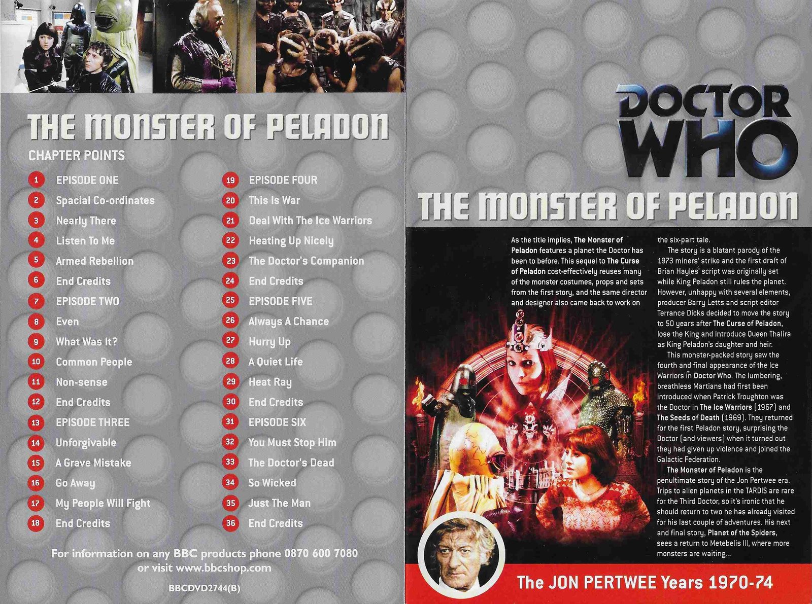 Inserts from BBCDVD 2744B